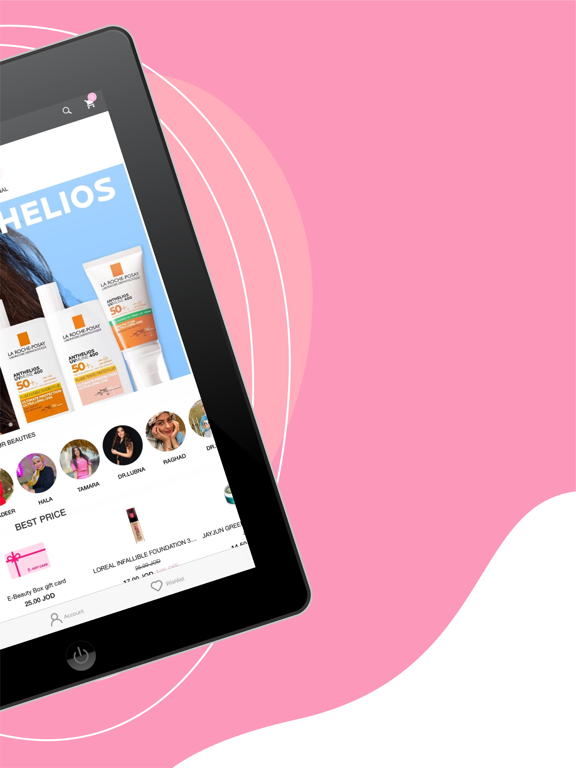 Beauty-Box iPad screenshot 2 - Shopping app