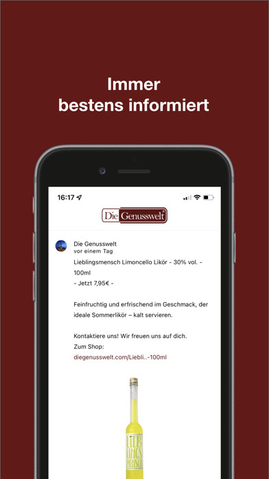 Die Genusswelt Screenshot