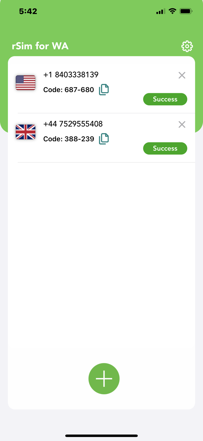 Virtual Number for WhatsApp