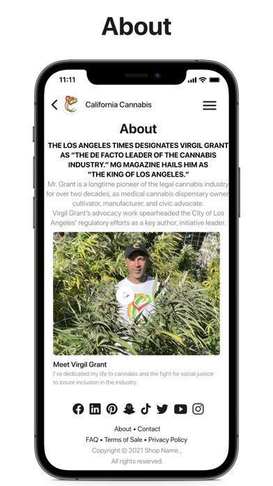 California Cannabis iPhone screenshot 3 - Medical app