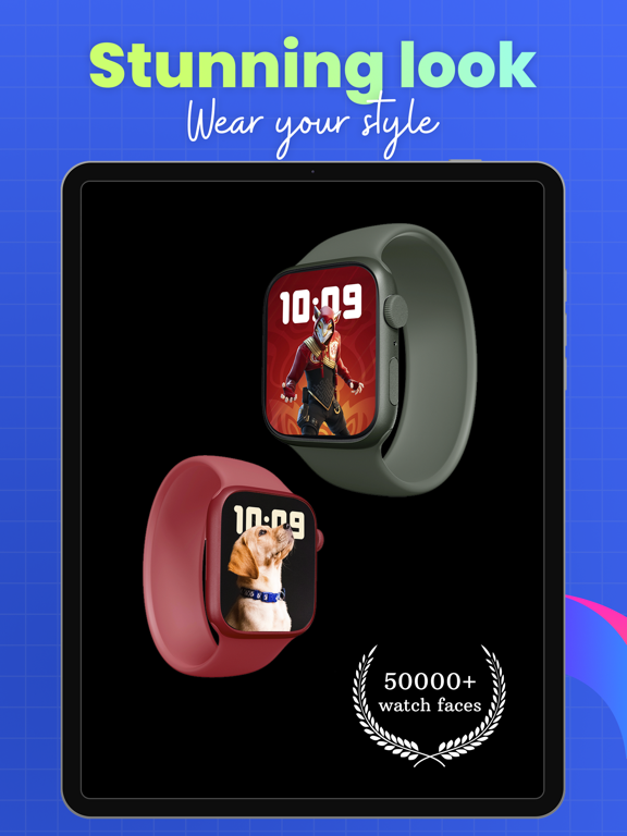 Watch faces, wallpaper- Facify iPad screenshot 4 - Graphics & Design app