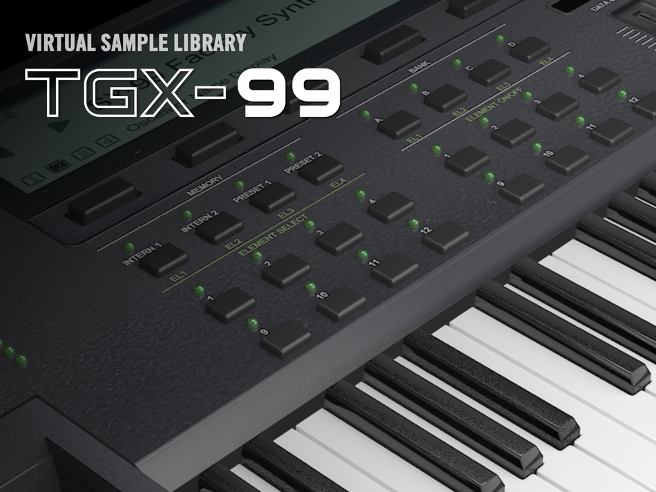 #1. TGX-99/77 Sample Library (iOS) 由: MIDIculous LLC