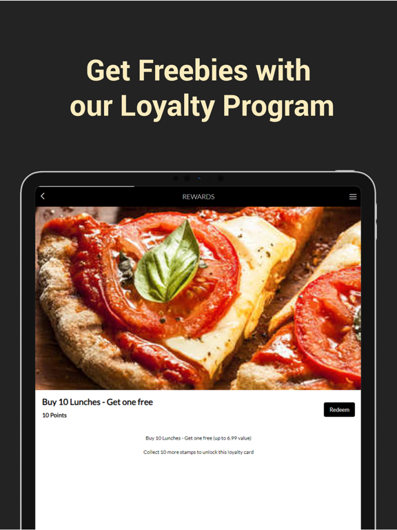 Old Bridge Pizza iPad screenshot 2 - Food & Drink app