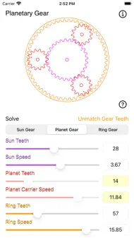 Planetary Gear Calculator iphone resimleri 3