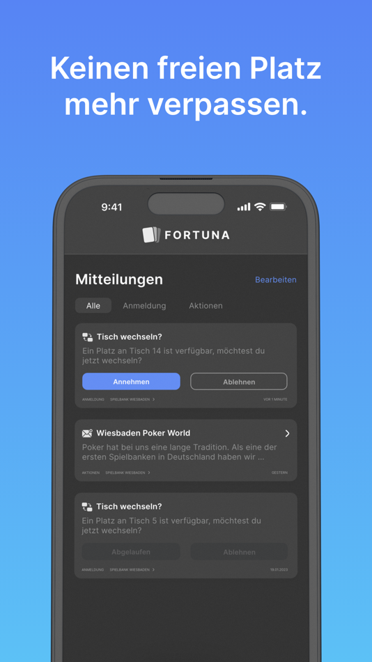 #2. Fortuna Poker-Anmeldung (iOS) 由: Fortuna Solutions GmbH