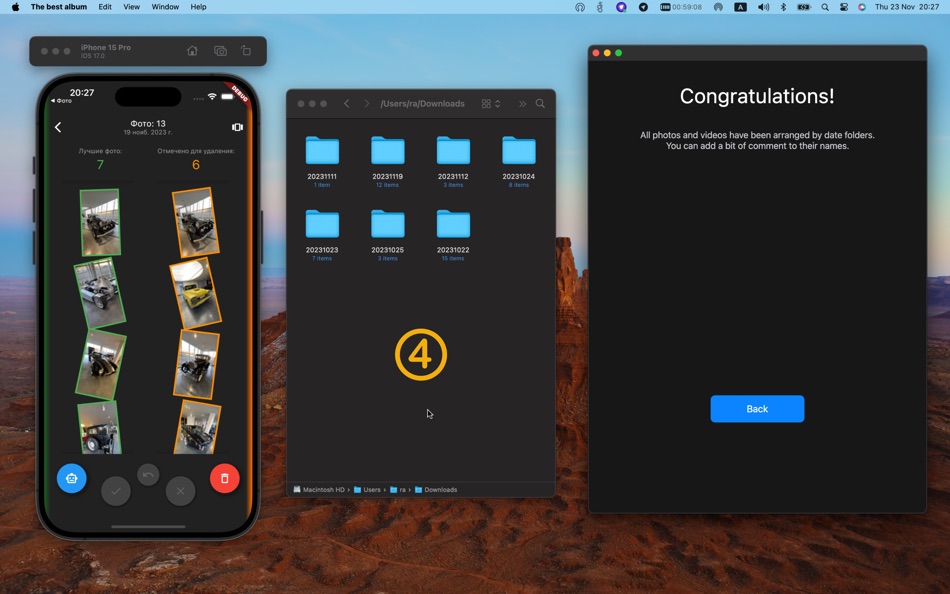 #3. The best album (macOS) 由: Time Lord