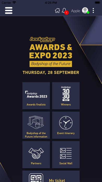 Bodyshop Awards 2023 Screenshot