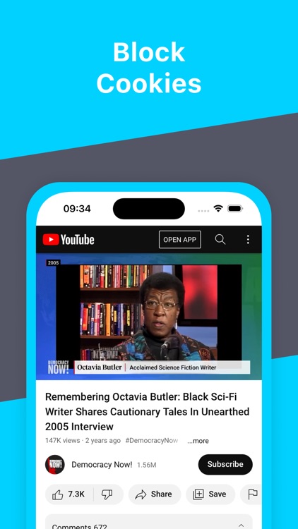 Cookie Private Web Browser screenshot-4