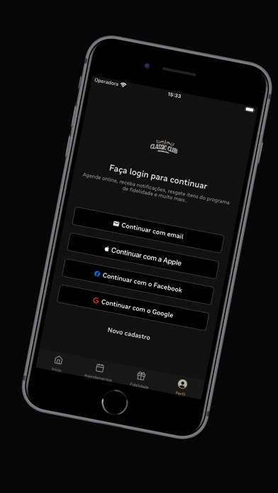 Screenshot #1 pour Classic Club Barbearia
