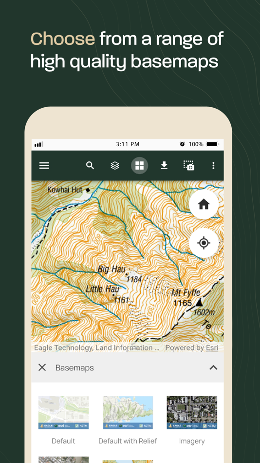 #3. Pocket Maps (iOS) 由: Herenga a Nuku Aotearoa