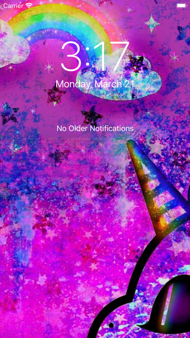 Glitter Unicorn Wallpaper - HD Screenshot