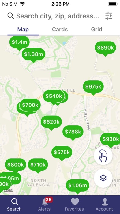California Home Finder Screenshot