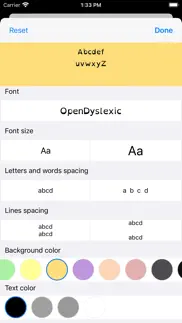 navidys for opendyslexic font iphone screenshot 2