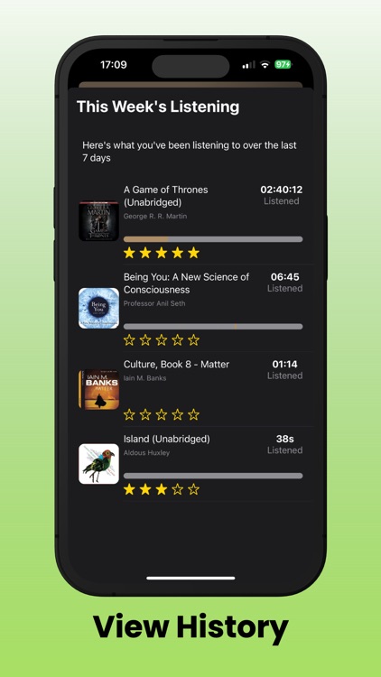 Clearly - Audiobook Player screenshot-8