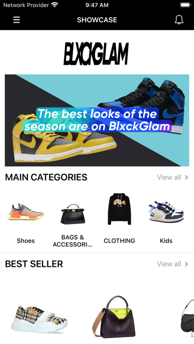 BlxckGlam - Shop Fashion Items Screenshot