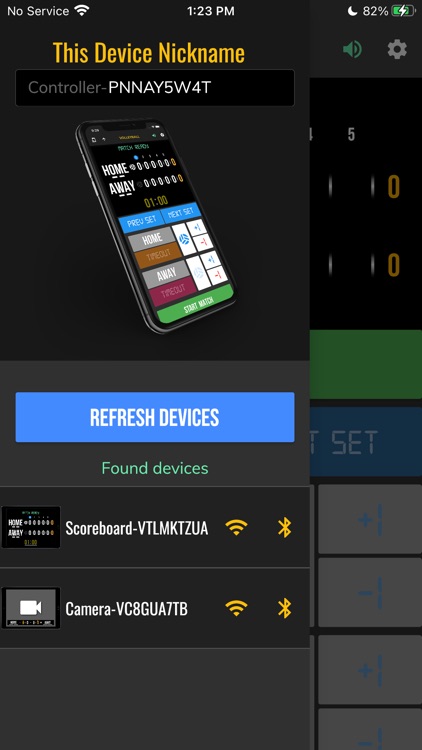 BT Volleyball Controller