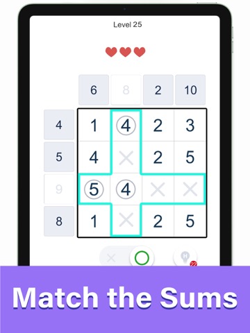 Number Sum - Math Puzzle Gameのおすすめ画像1