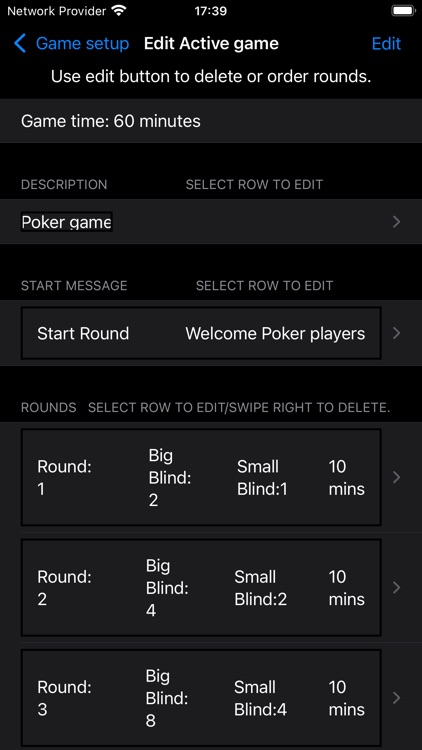 Poker Blinds Tracker and Timer screenshot-5