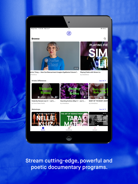 UnionDocs iPad screenshot 2 - Photo & Video app