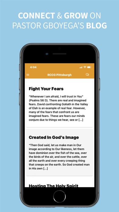 RCCG Pittsburgh Screenshot