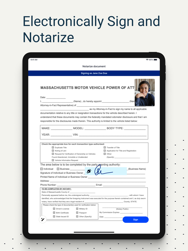 ‎Notarize Screenshot