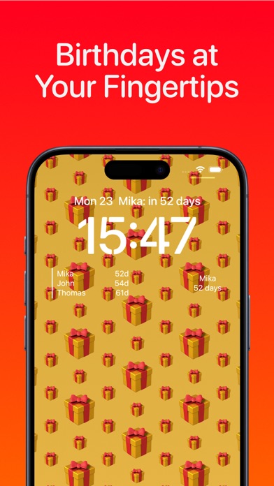 Birthday Reminder - BDayz Screenshot