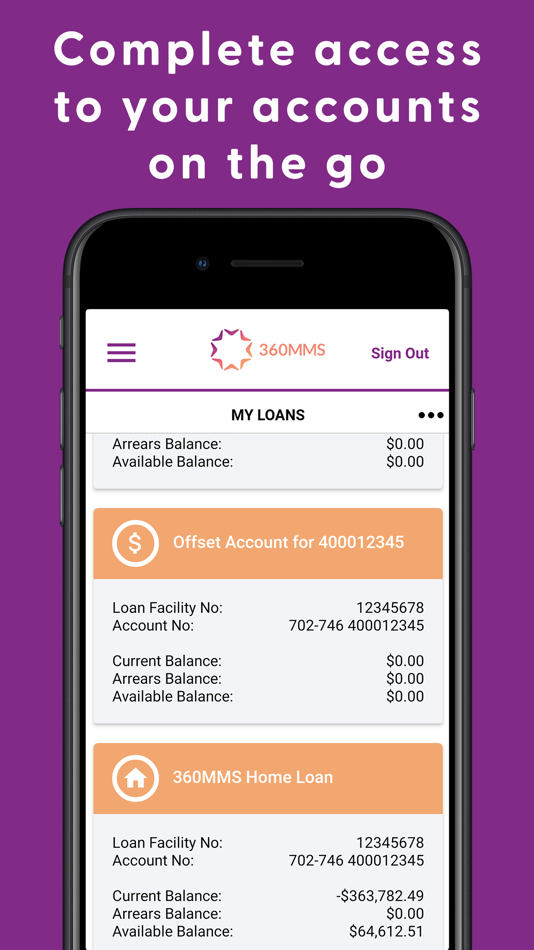 #3. 360 MMS Mobile Access (iOS) 由: Origin Mortgage Management Services Pty Ltd