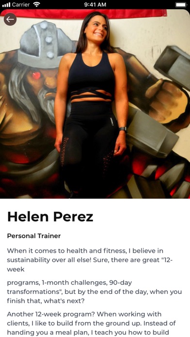 Helen Perez CPT Screenshot