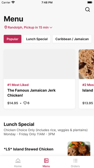Hibiscus Island Grille Screenshot