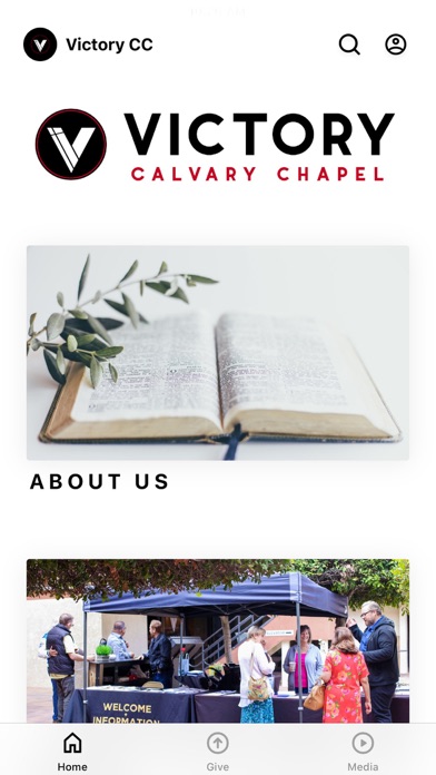 Victory Calvary Chapel Screenshot