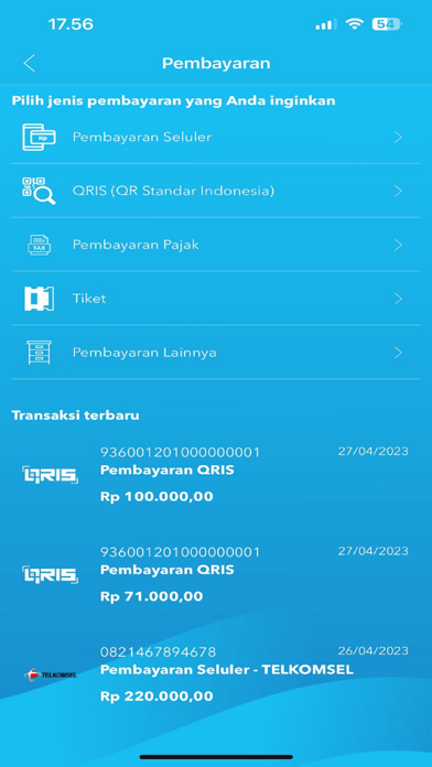 Mobile Bank SumselBabel Screenshot