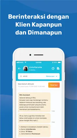 Game screenshot Riliv Psikolog apk