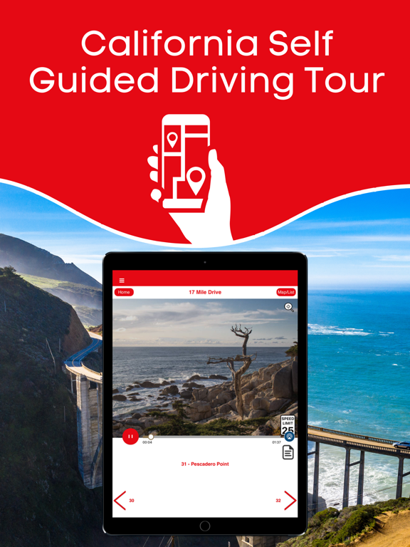 California GPS Audio Tours