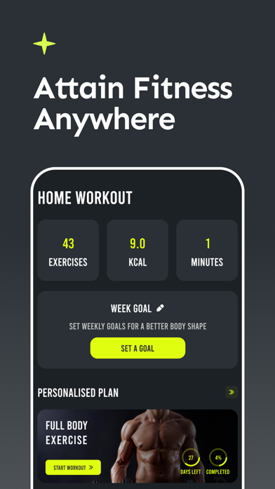 Screenshot #3 pour Men Workout - Fitness at Home