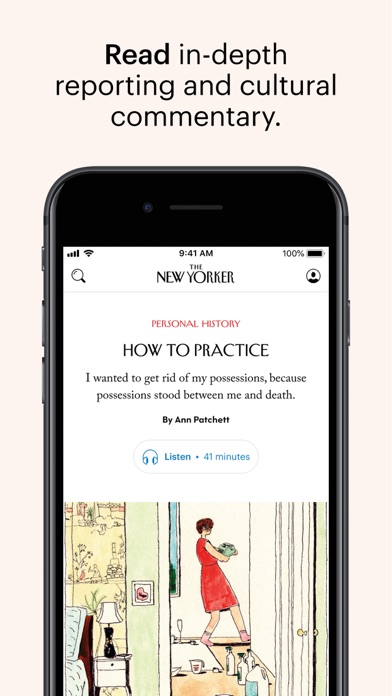 The New Yorker Screenshot