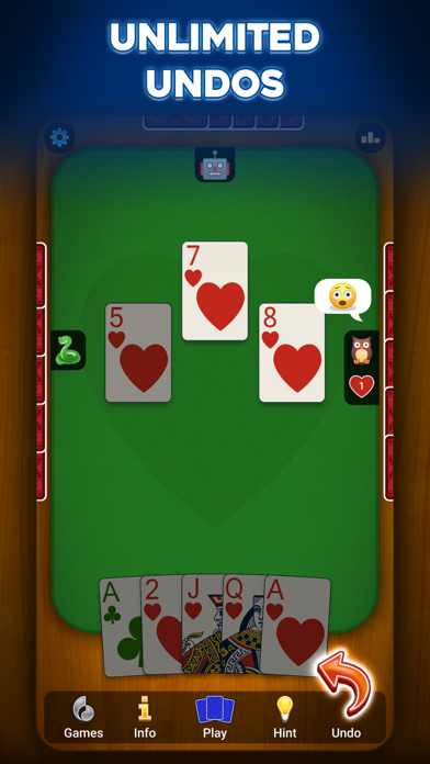 Hearts: Card Game+ Screenshots