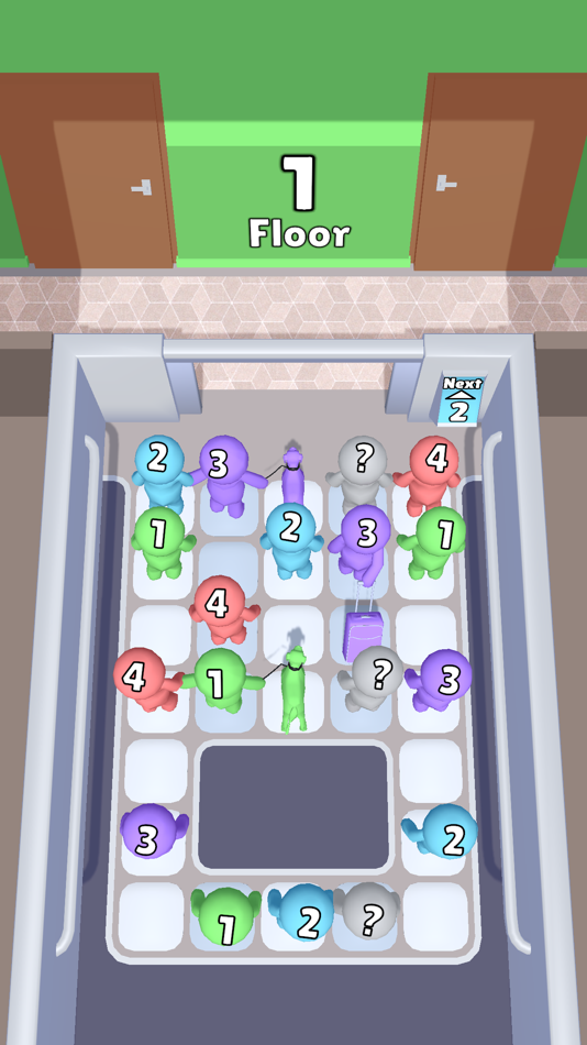 #8. Elevator Queue (iOS) 게시자: ZiNKY OYUN YAZILIM ANONiM SiRKETi