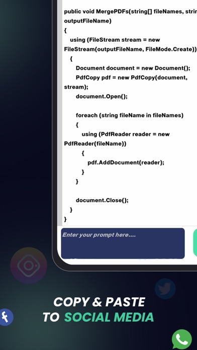 AI ChatBot : GPT Assistant Screenshot