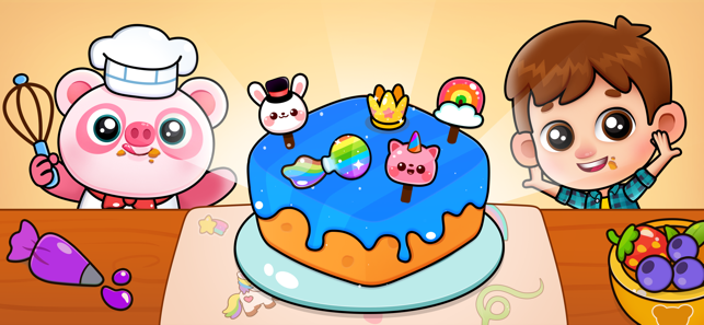 ‎Cake Maker Piggy Panda Screenshot