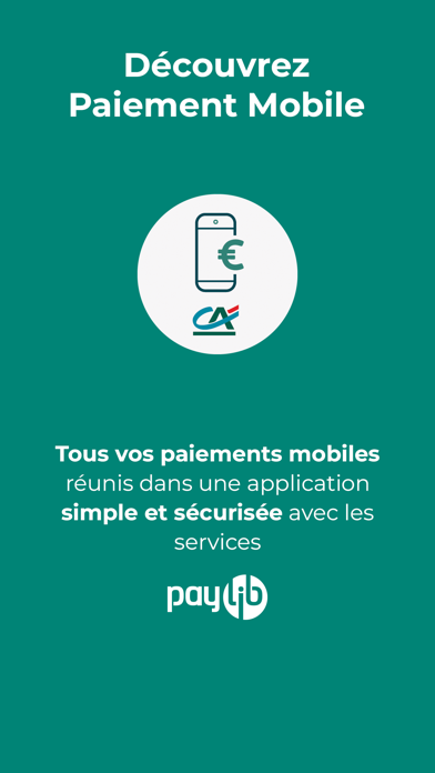 Screenshot #1 pour Paiement mobile CA