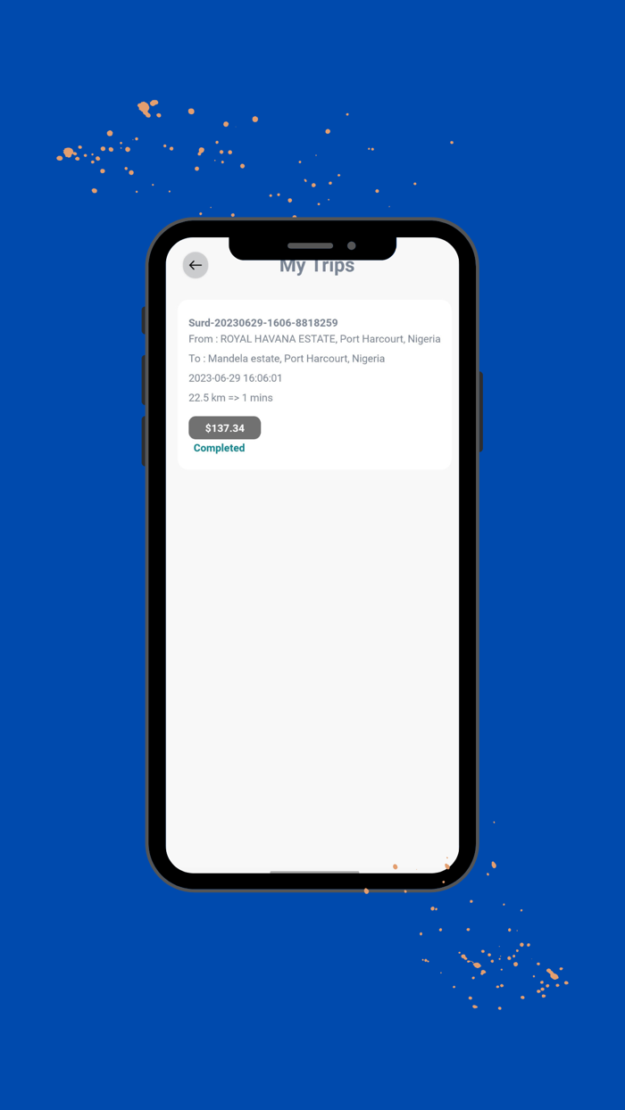 SOS Logistics driver