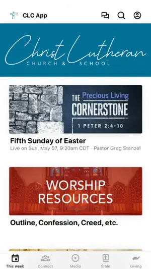 Christ Lutheran Church App screenshot 1