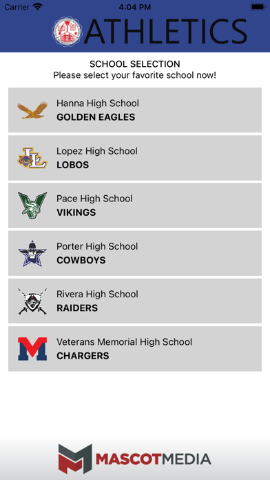 Brownsville ISD Athletics Screenshot