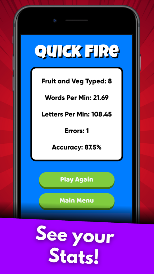 #2. Speed Typing Test - Type Fast! (iOS) 由: DH3 Games