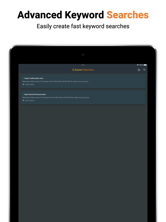 Baylert - eBay Alerts