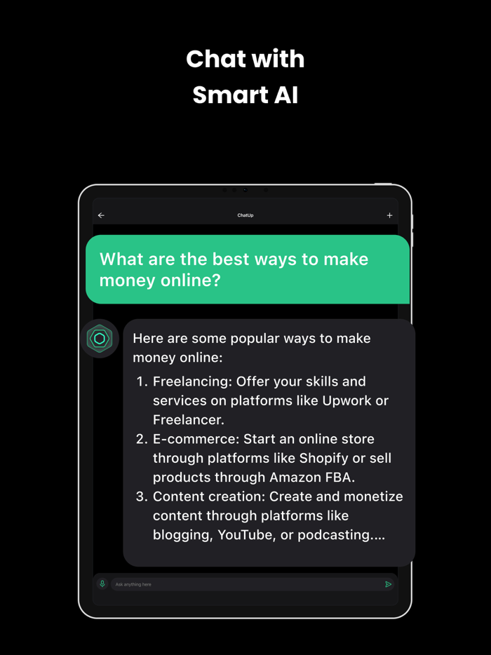 ChatUp - AI Chat Bot Assistant