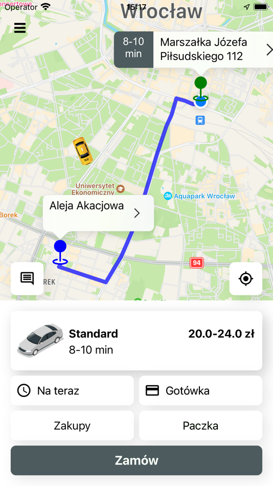 Royal Taxi Wrocław - 4.1.15 - (iOS)