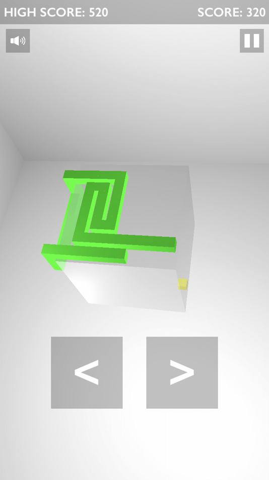 #2. Snake 3D (iOS) 由: FujiCubeSoft