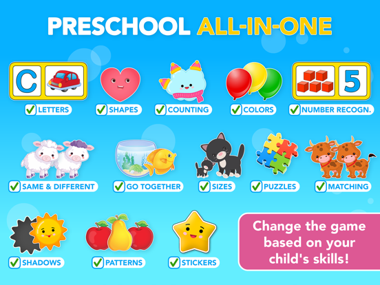 Preschool Baby Learning Games iPad app afbeelding 3