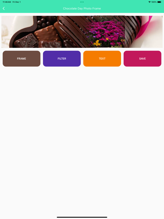 Screenshot #5 pour Chocolate Day Photo Frame 2024